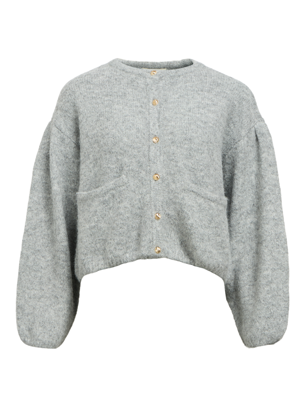 Saggig Langærmet Cardigan