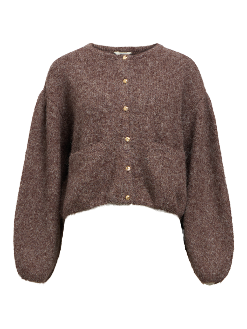 Saggig Langærmet Cardigan